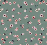 Pastel modra rožce 8048